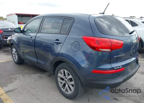 2016 Kia Sportage Lx из США, поврежденный, VIN KNDPB3ACXG7820025